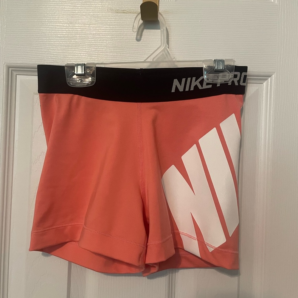 Nike Women's Pink Pro Shorts